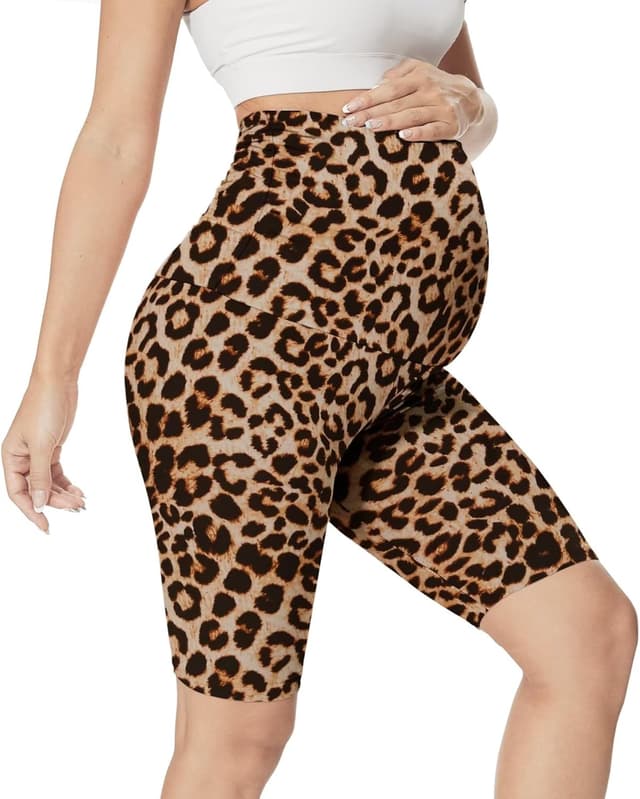 Thumbnail 6 de QGGQDD Umstandsleggings Radlerhose für Schwangerschaft