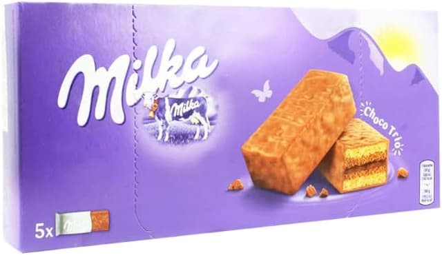 Detalle 2 de Milka Choco Trio: Bizcocho de Cacao y Chocolate 🍫