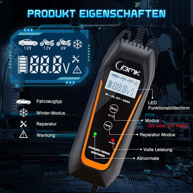 Thumbnail 3 de Batterieladegerät 6V/12V 2A/4A