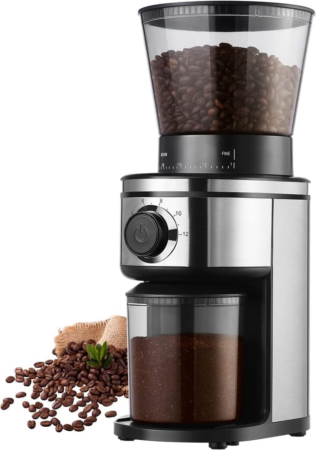 Imagen de Ollygrin Burr Coffee Grinder 30 Settings en OfertitasTOP