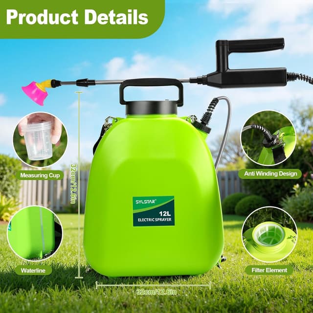 Thumbnail 6 de SYLSTAR 12L battery knapsack sprayer