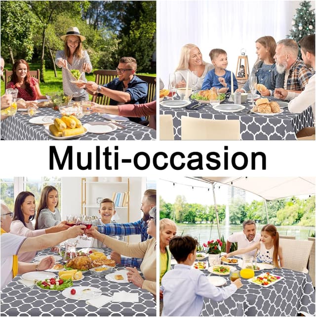 Thumbnail 5 de Smiry Rectangle Table Cloth, 60"x84" 📐