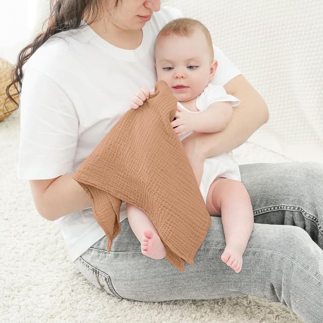 Detalle 2 de Bearmoss muslin squares 60x60cm 6 pack