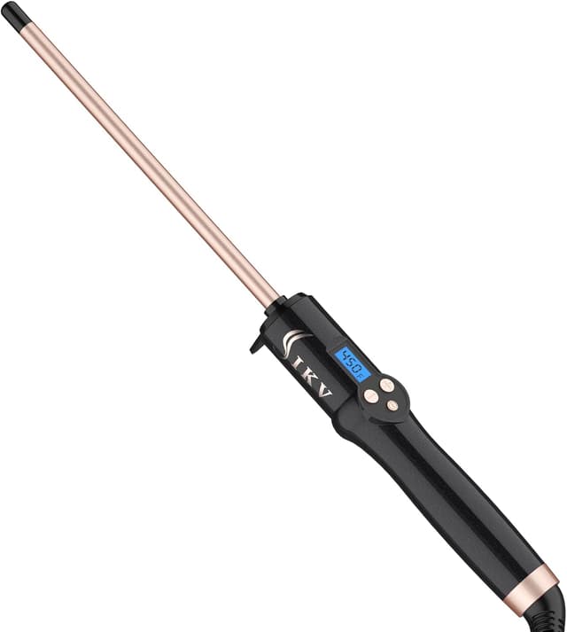 Thumbnail 6 de 1.25 Inch Ceramic Curling Wand (Long Barrel) — Dual Voltage Wand Iron for Medium to Long Hair
