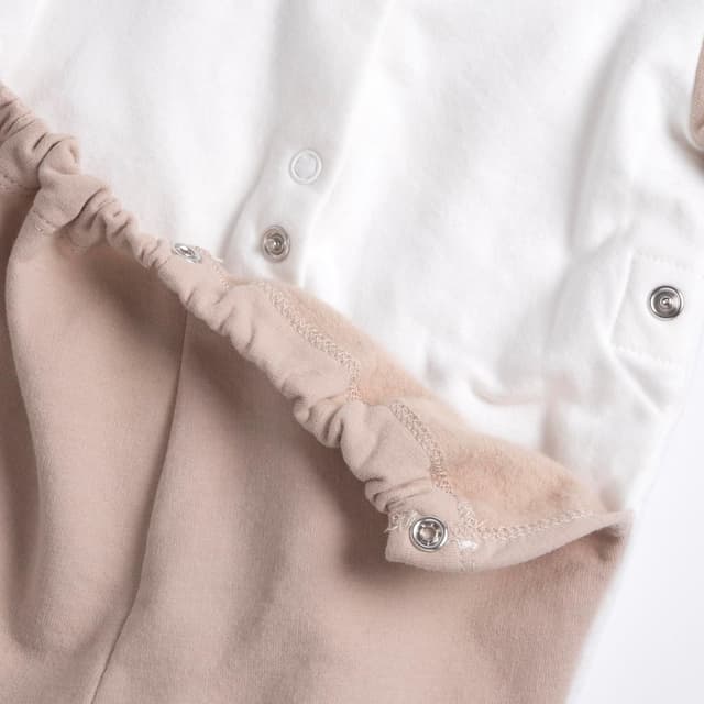 Detalle de Chicco Tutina neonato e neonata in morbido cotone con apertura a patello 0-24 mesi