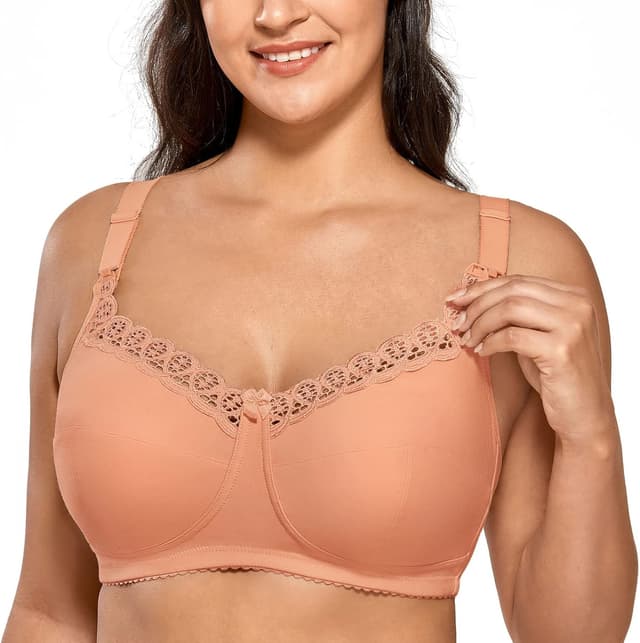 Thumbnail 6 de Gratlin Femme soutien-gorge d’allaitement en coton grande taille, sans armature