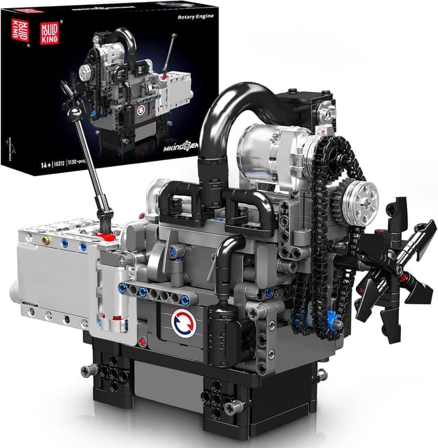 Thumbnail 6 de Mould King 10211 – Kit de construction en blocs moteur d’avion (1147 pièces)