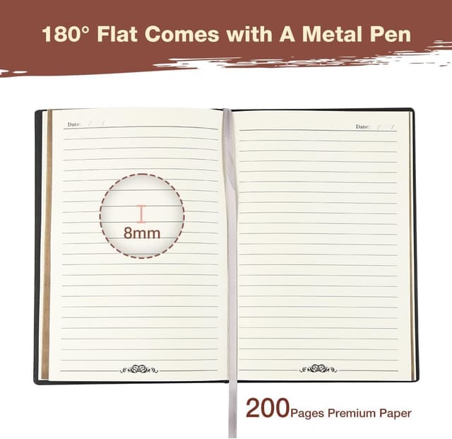 Thumbnail 4 de OFFCUP Diario in pelle A5 📓