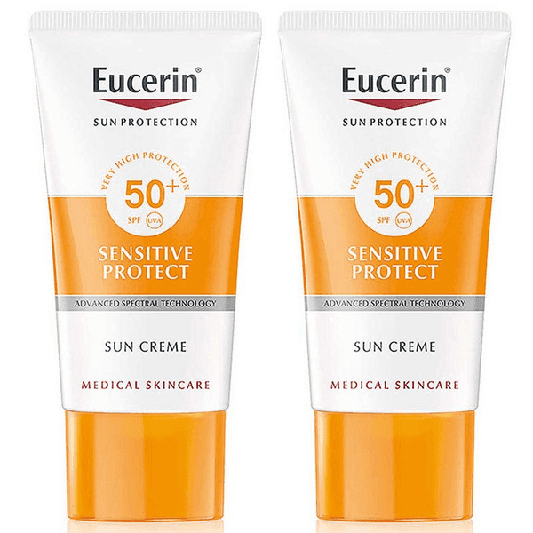Detalle de Eucerin Crema Facial Sensitive SPF50+ 100 ml
