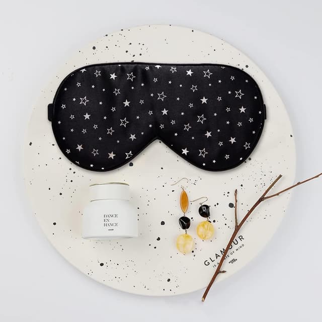 Detalle de Townssilk 100% Seiden-Schlafmaske mit verstellbaren Bändern – weiche Augenmaske gegen Licht