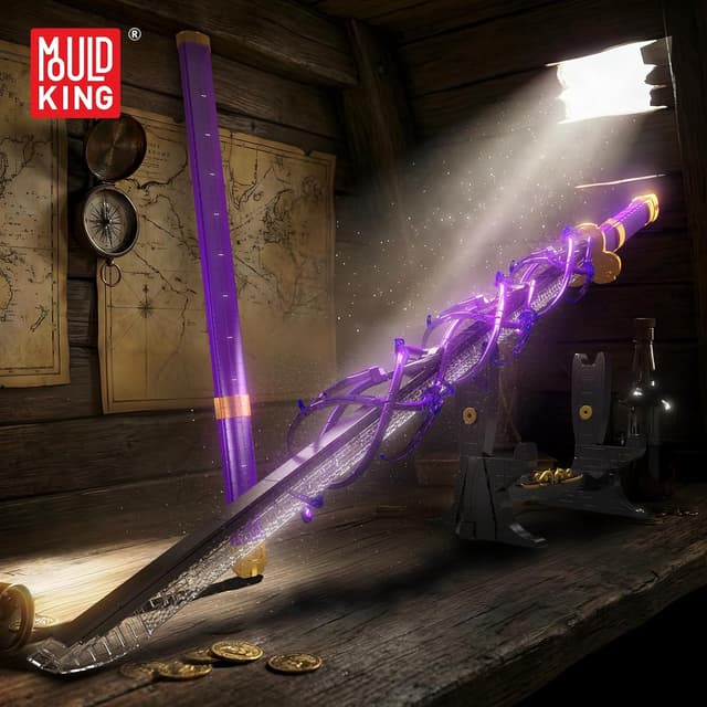 Thumbnail 1 de Mould King 10260 Samurai-Schwert-Baustein-Modell