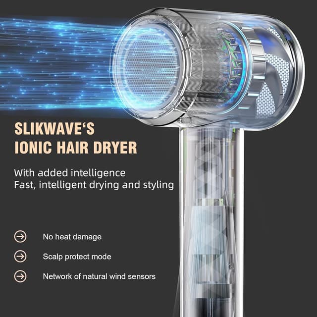 Thumbnail 6 de 1800W Ionic Hairdryer, Fast Dry Compact