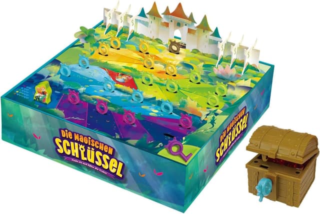 Detalle de Game Factory 646323 – Gioco di Dadi Magico per Bambini (dai 6 anni), gioco di famiglia 2-4 giocatori