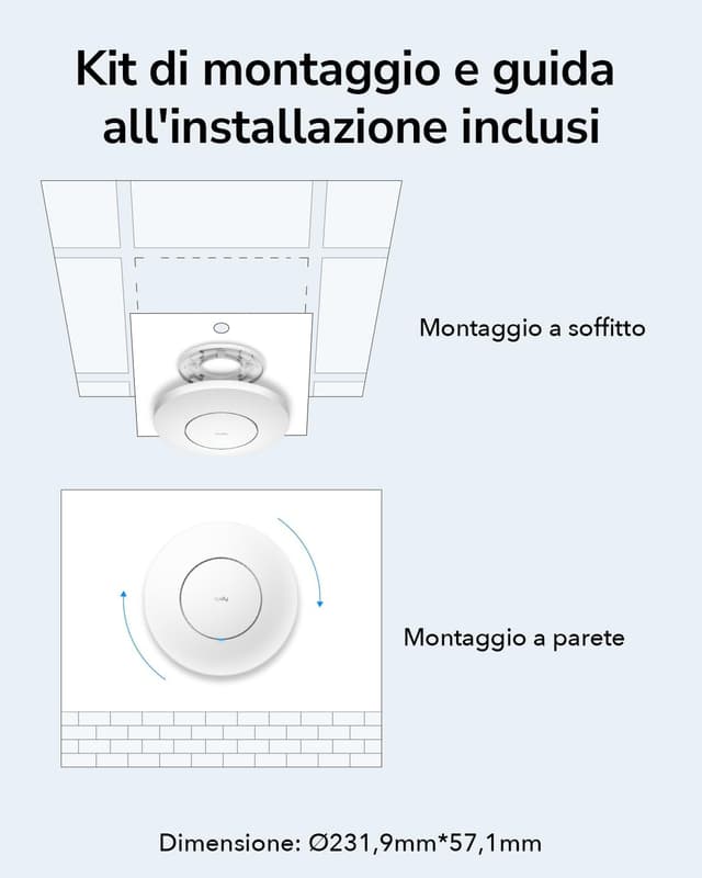 Thumbnail 6 de Cudy AP1300 Punto di accesso WiFi