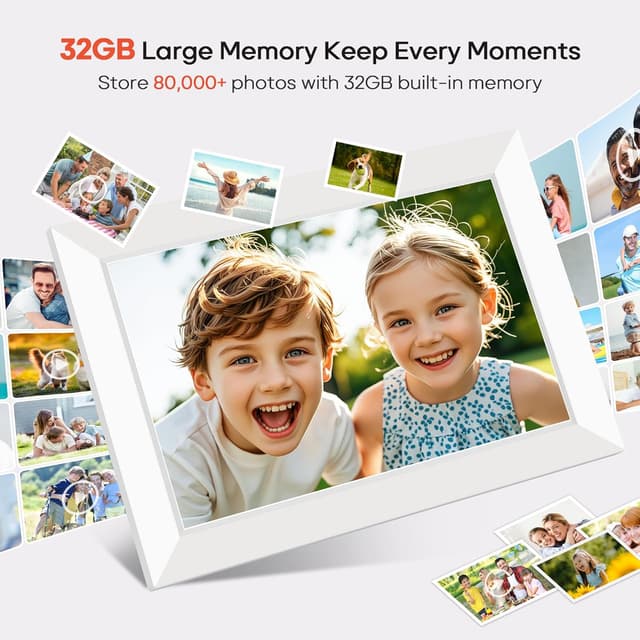 Thumbnail 2 de Miroir 10.1 Inch WiFi Digital Photo Frame