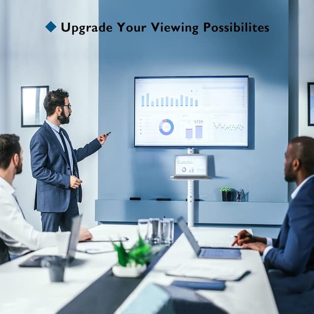 Thumbnail 6 de BONTEC Mobiler TV Ständer 23–60 Zoll