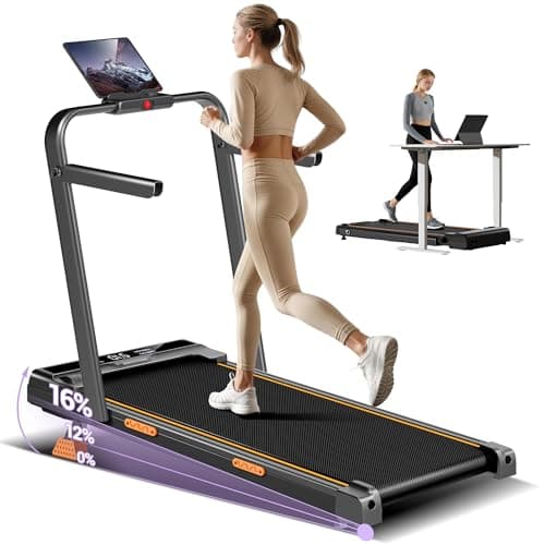 Detalle de CURSOR FITNESS Cinta de Correr Plegable con Inclinación 16% y hasta 10 km/h (3.0 HP) para casa