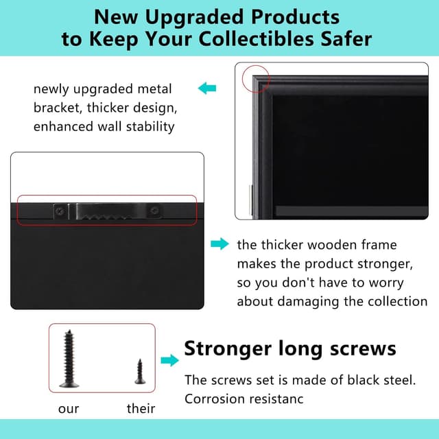 Thumbnail 2 de VERANI 35 Baseball Card Display Case 🖼