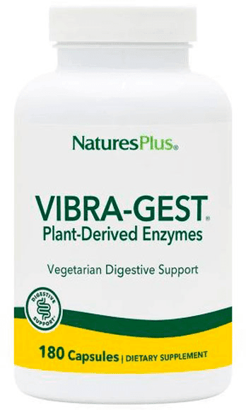 Imagen de Natures Plus Vibra-Gest 180 Cápsulas 🌿 Suplemento Digestivo en OfertitasTOP
