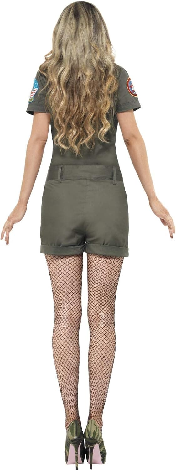 Thumbnail 2 de Smiffy's Top Gun Aviator Costume 37-38.5" Bust