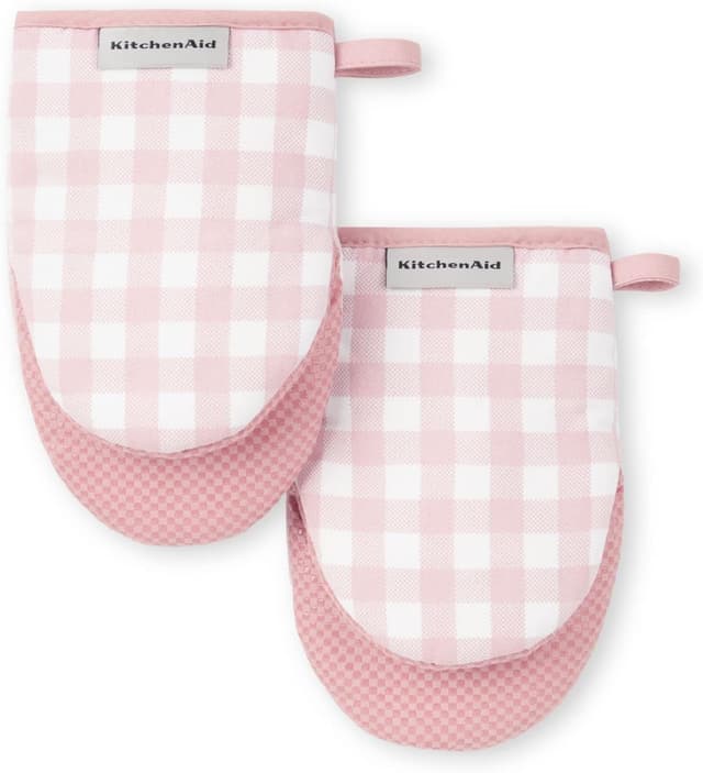 Imagen de KitchenAid Gingham Mini Oven Mitt 5.5"x8" en OfertitasTOP
