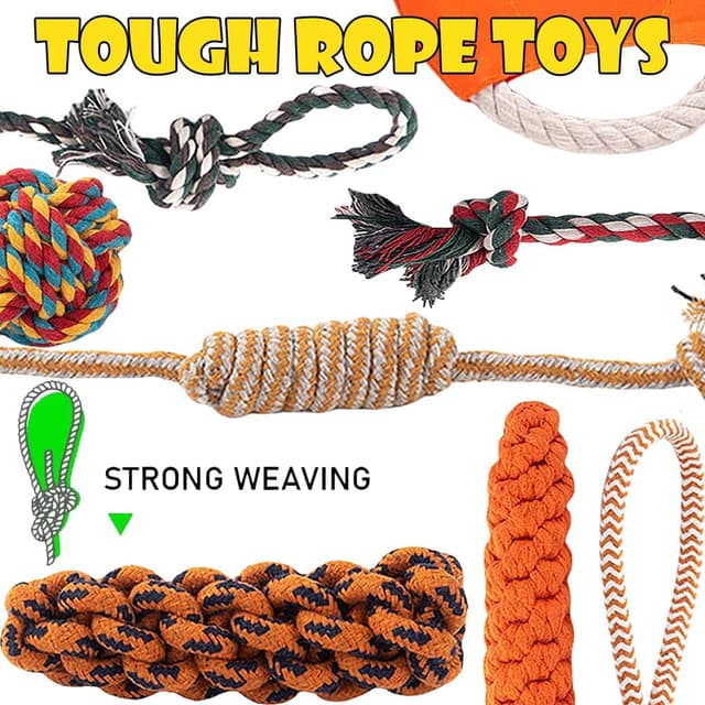 Detalle de Speedy Panther Rope Toys 8 Pack for Dogs