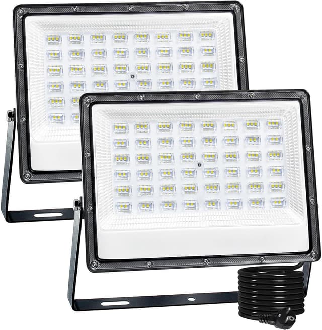 Detalle de CREATESTAR Faretto LED da esterno 100W (2 pezzi) 10.000 lm 6500K IP66