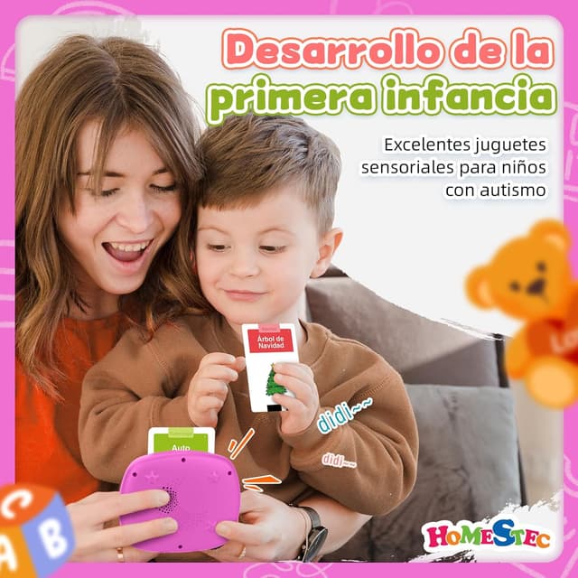 Thumbnail 2 de HOMESTEC Tarjetas Flash Parlantes 144 cartas