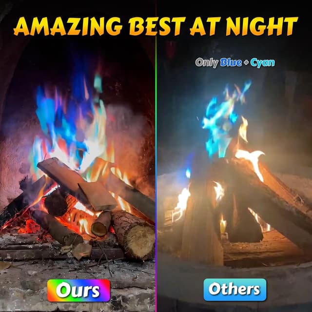 Thumbnail 6 de HGD Magic Campfire Color-Changing Packets 6 🎆