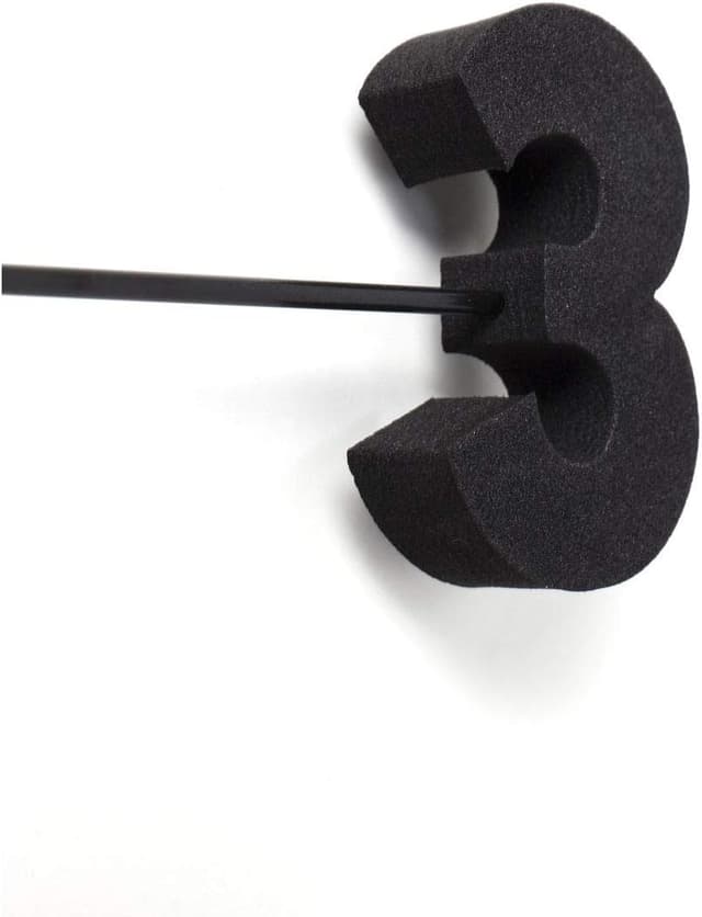 Detalle 2 de Horloge murale Kare Design Like Umbrella noire en acier (diamètre 100 cm) – style moderne minimaliste