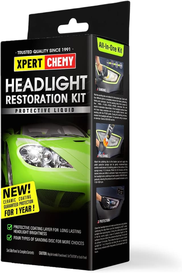 Thumbnail 6 de Scheinwerfer Aufbereitung Set XPERTCHEMY für Trübung