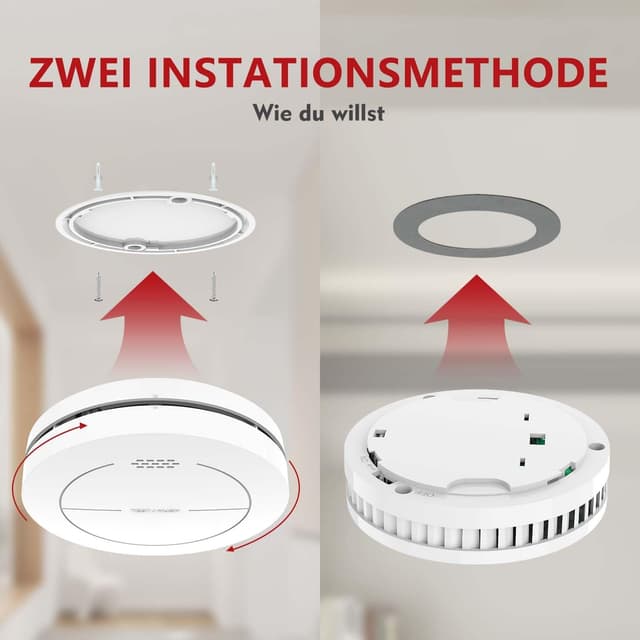 Thumbnail 4 de RUNIDUR 5er Rauchmelder Set 10 Jahren Batterie