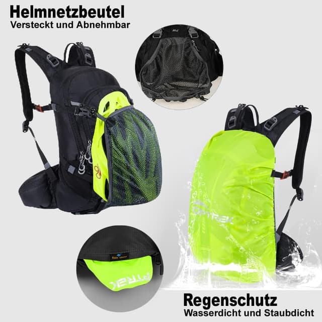 Thumbnail 4 de toptrek Fahrradrucksack 20L Wasserdicht