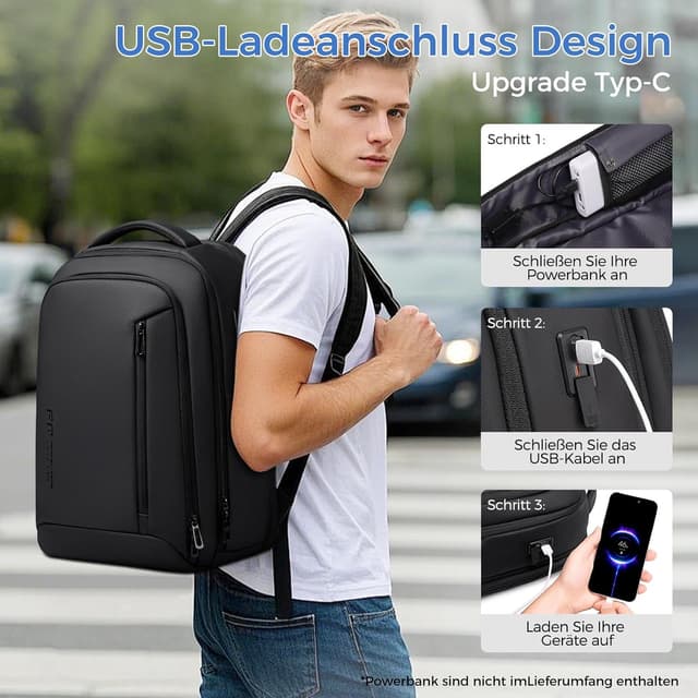 Thumbnail 4 de Fenree.geer Business Rucksack 26–38L, 17" Laptop