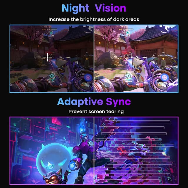 Detalle de AMZFAST AMZG27F6U 27-inch 4K gaming monitor