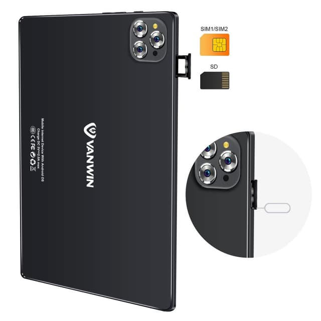 Detalle 2 de Vanwin V62 Tablet 10,1" 4/64 GB con teclado y funda