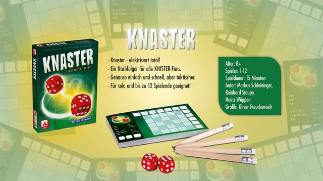 Detalle de NSV KNASTER (version en allemand) – Jeu de cartes pour 1 à 12 joueurs