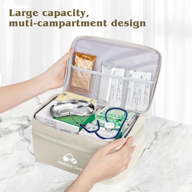 Detalle 2 de Romon Bolsa Primeros Auxilios Portátil 28×20×12,5 cm 🩹