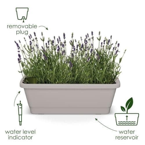 Thumbnail 1 de Elho Noa Balcony Trough L — Jardinera 100% reciclada