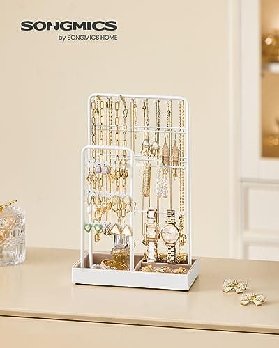 Detalle 2 de SONGMICS soporte de joyas JJS021W01, 30 cm
