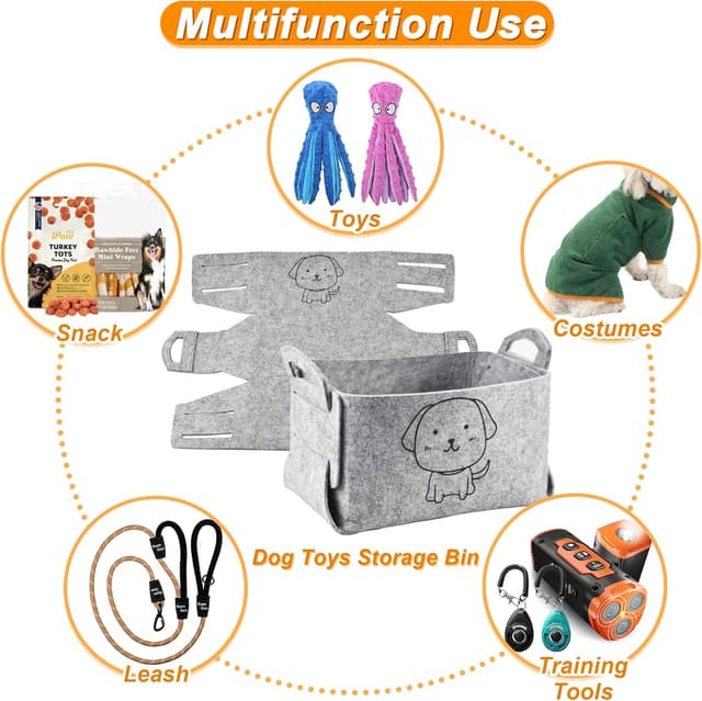 Thumbnail 4 de Ousiya Juego 24 juguetes para cachorros