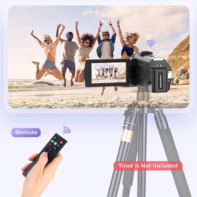 Thumbnail 6 de Sunscien Video Camera Camcorder 1080P vlogging camera