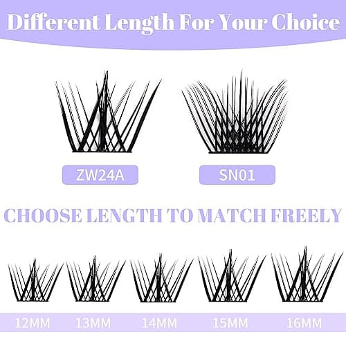 Thumbnail 4 de Faux cils individuels 0.07 mm avec effet 3D ⚙️