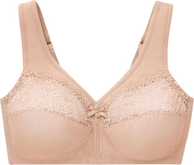 Detalle 2 de Glamorise Women’s 1064 Full Coverage Bra – MagicLift wire-free support