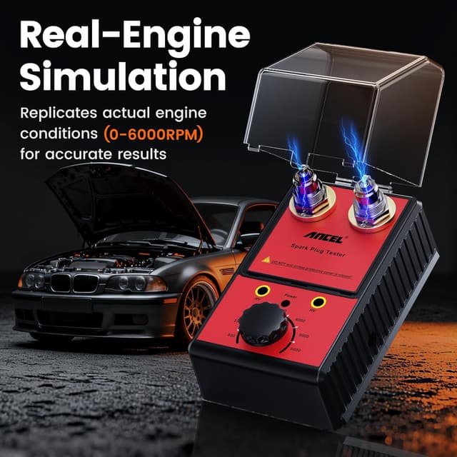Thumbnail 3 de ANCEL SP02 Spark Plug Tester 0–6000RPM