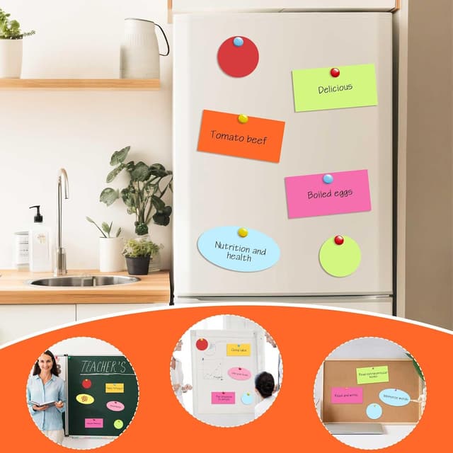 Thumbnail 5 de 816 Blatt Moderationskarten drei Formen