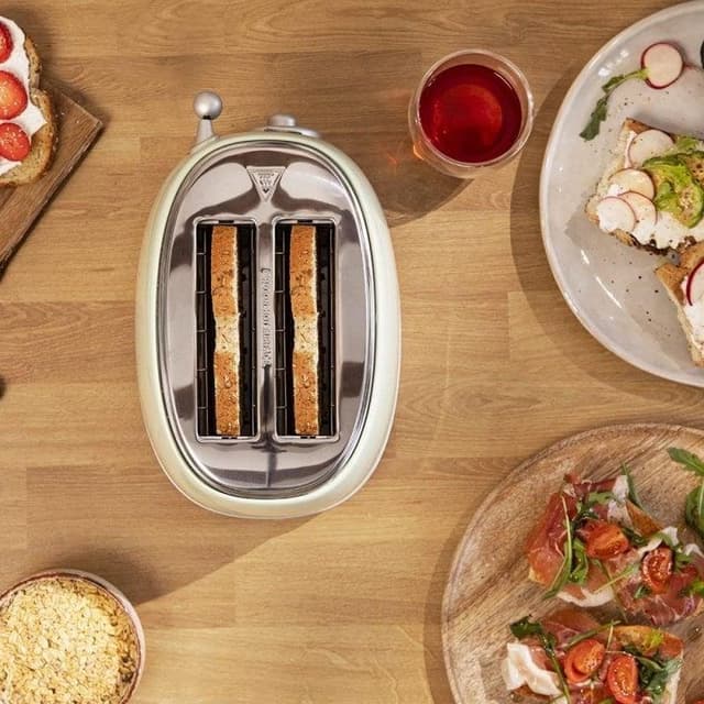 Detalle 2 de cecotec Toast&Taste 800 Vintage 850W tostadora doble ranura