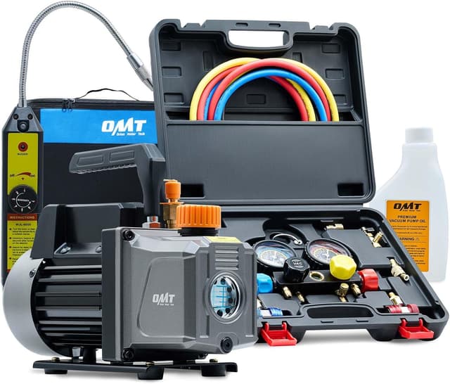 Imagen de Orion Motor Tech 1/3 hp 4 cfm AC vacuum pump kit en OfertitasTOP