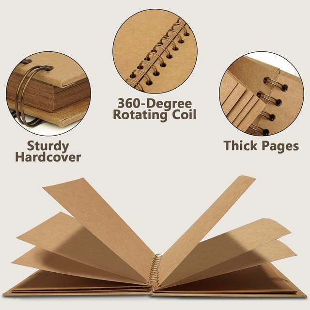 Thumbnail 4 de Vienrose Fotoalbum 28,5 x 20,5 cm DIY