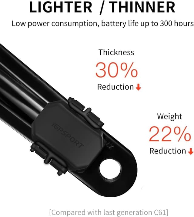 Thumbnail 4 de iGPSPORT CAD70 sensore cadenza 300 ore